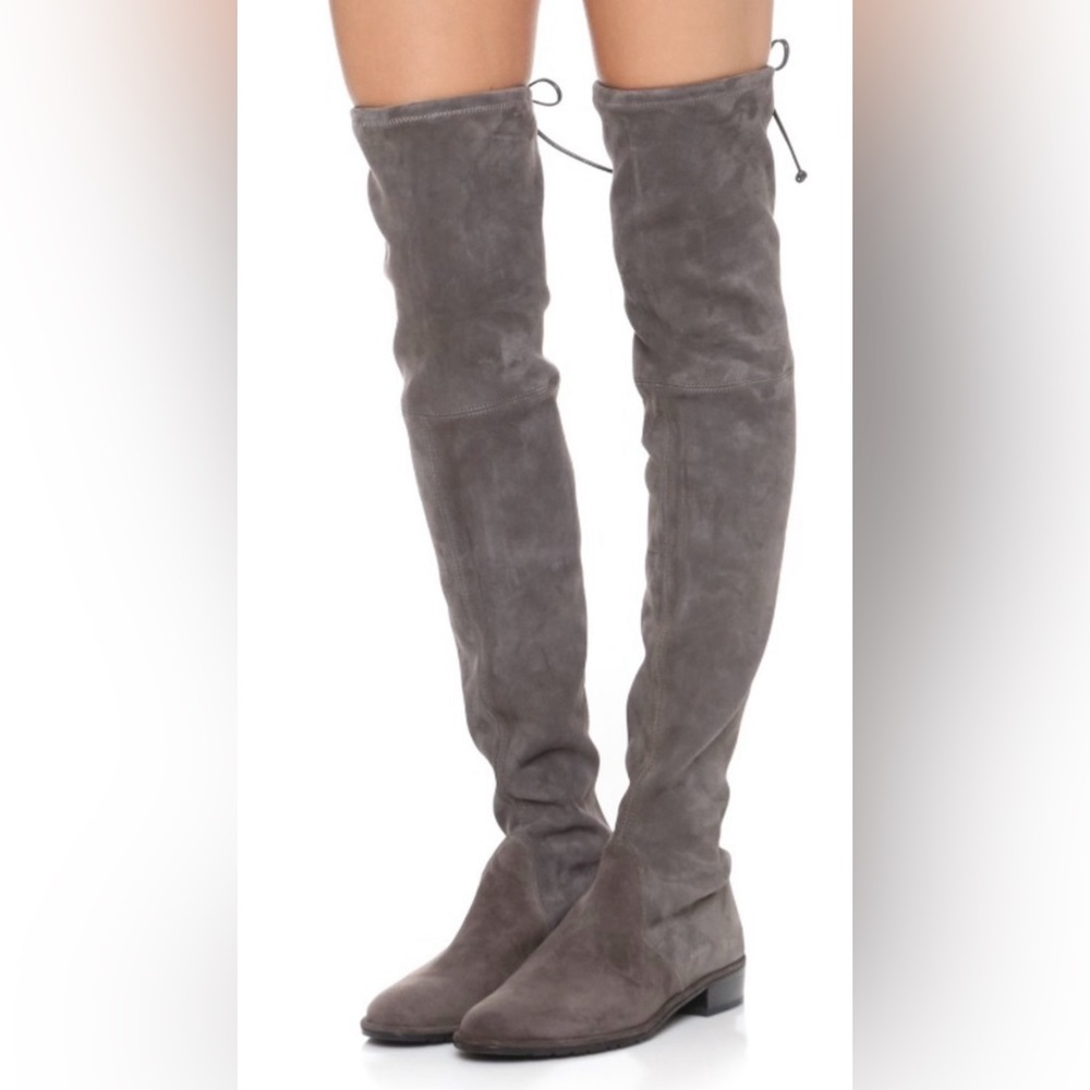 STUART WEITZMAN LOWLAND Beautiful Suede Over the Knee boots size 10